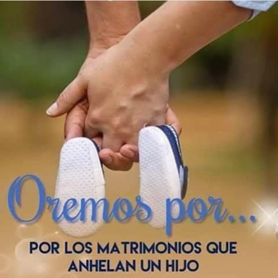 Orando por los matrimonios que desean ser padres