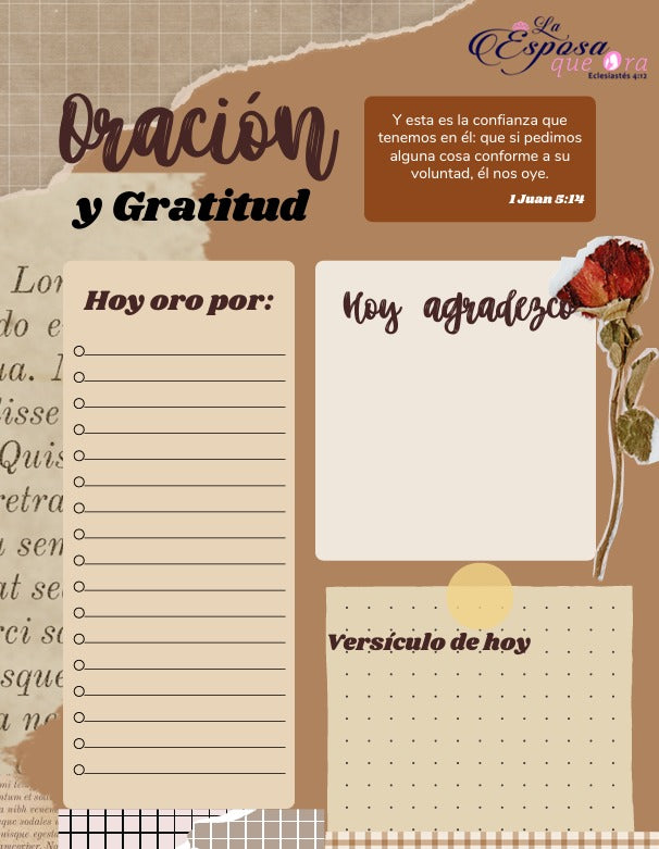 Mi diario de oracion Digital
