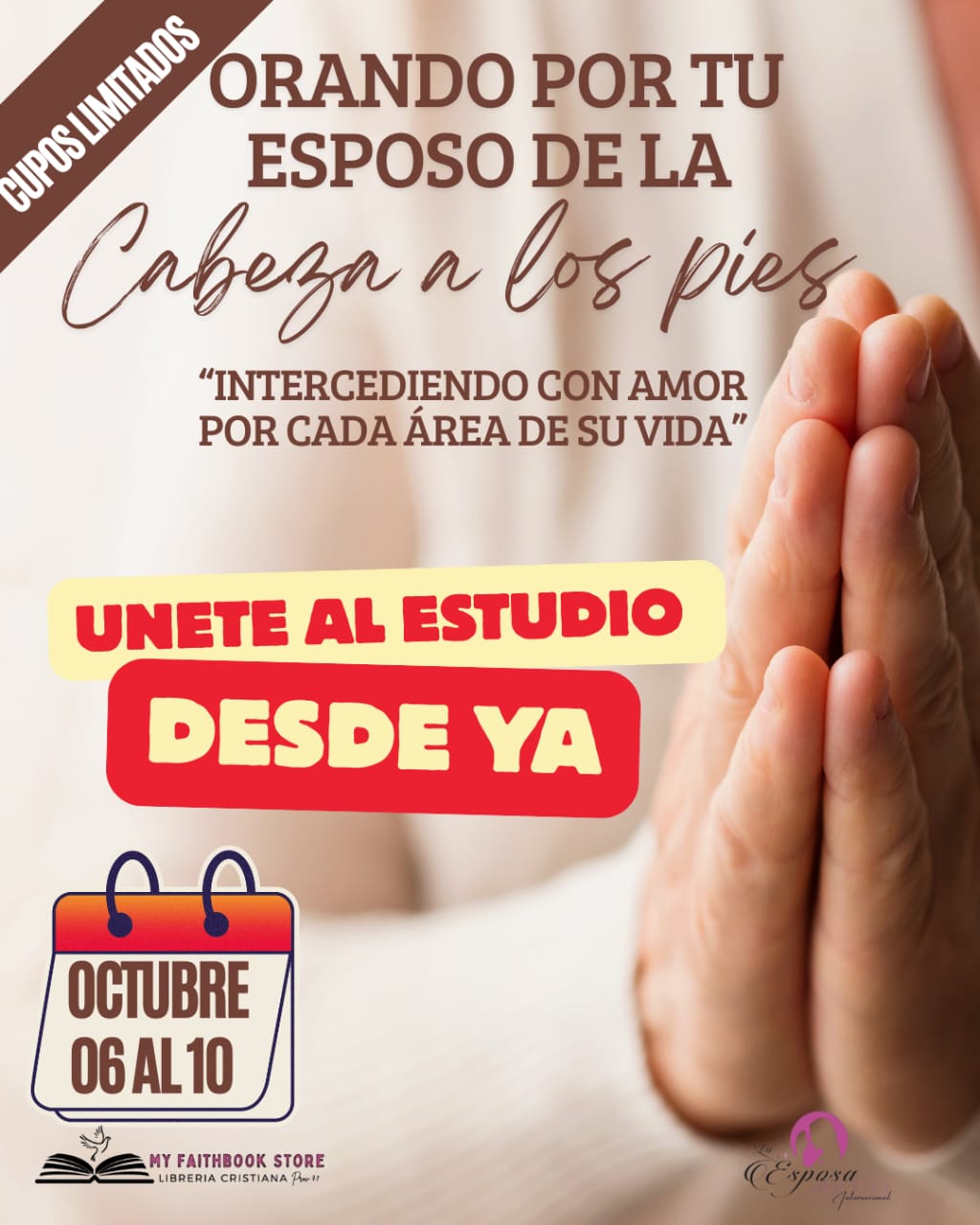 Estudio: Orando por tu esposo de la cabeza a los pies -