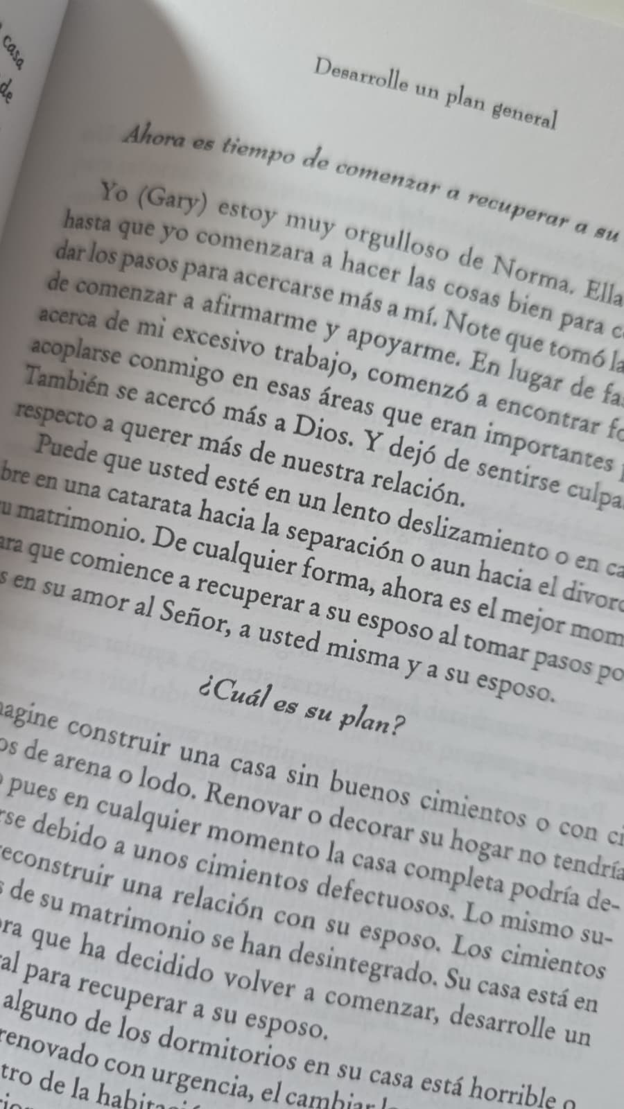 Recupere a su esposo antes que lo pierda