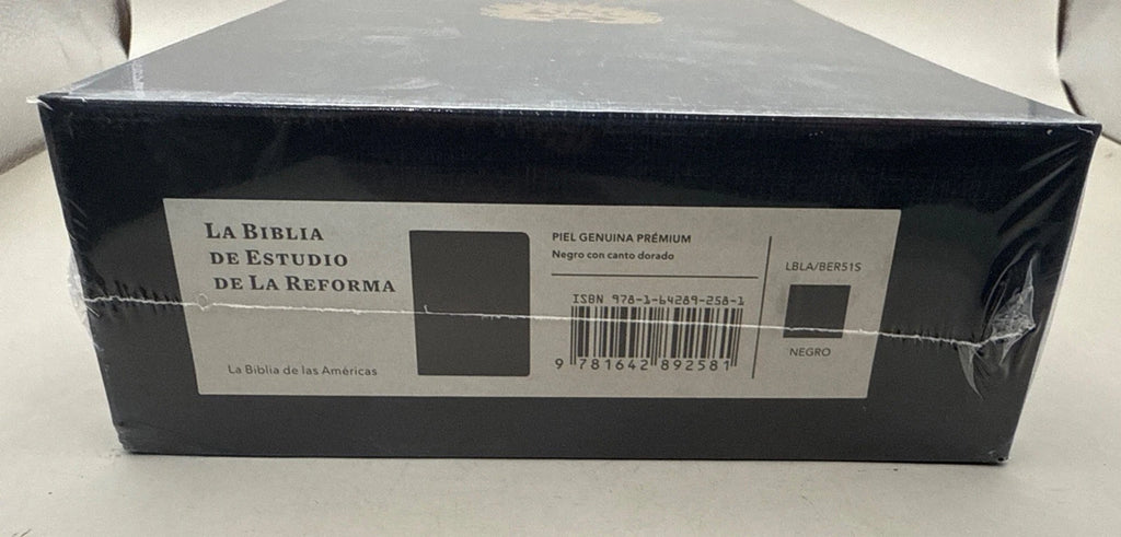 La Biblia de Estudio de La Reforma - piel genuina
