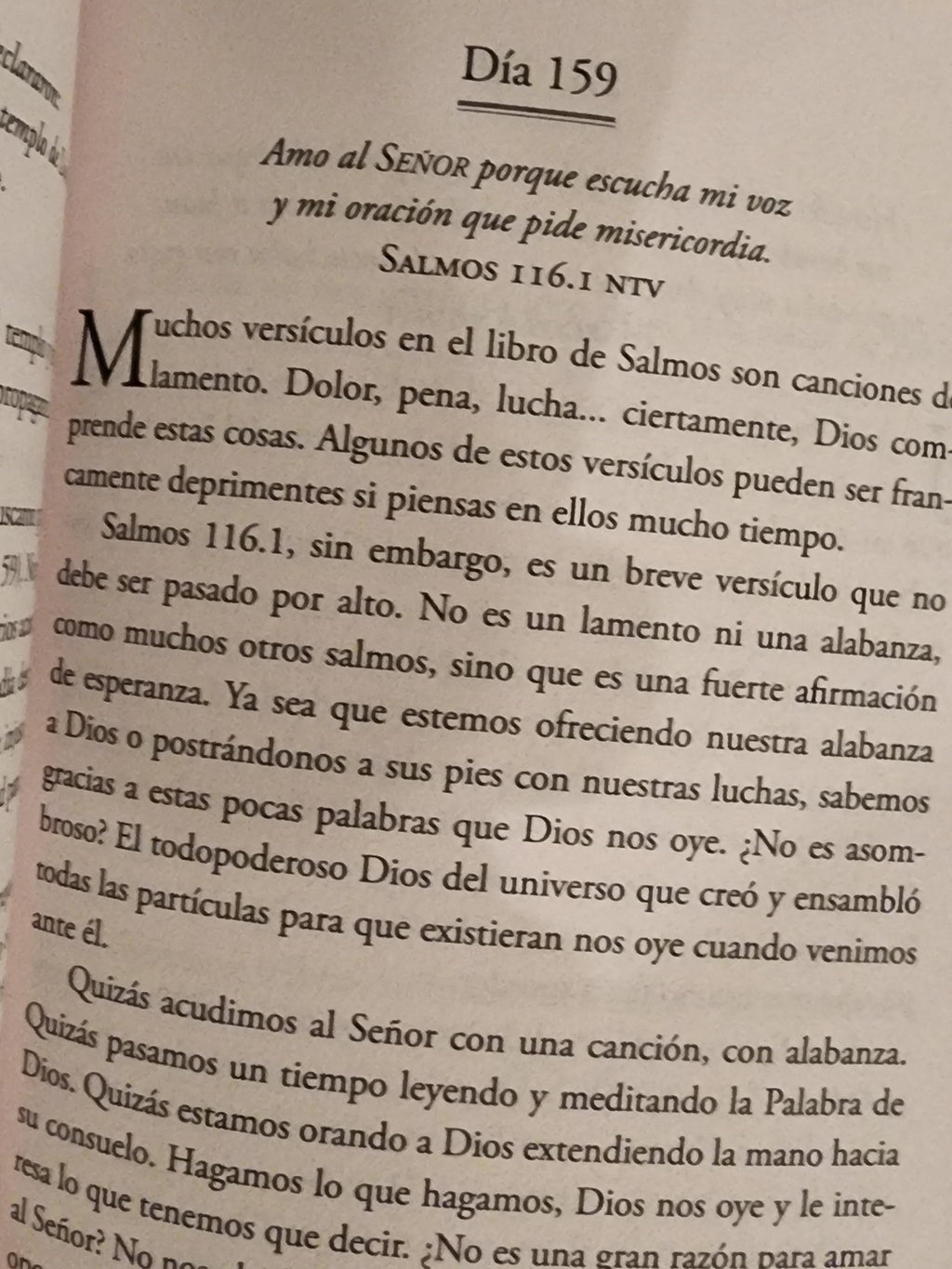 365 versículos alentadores de la Biblia