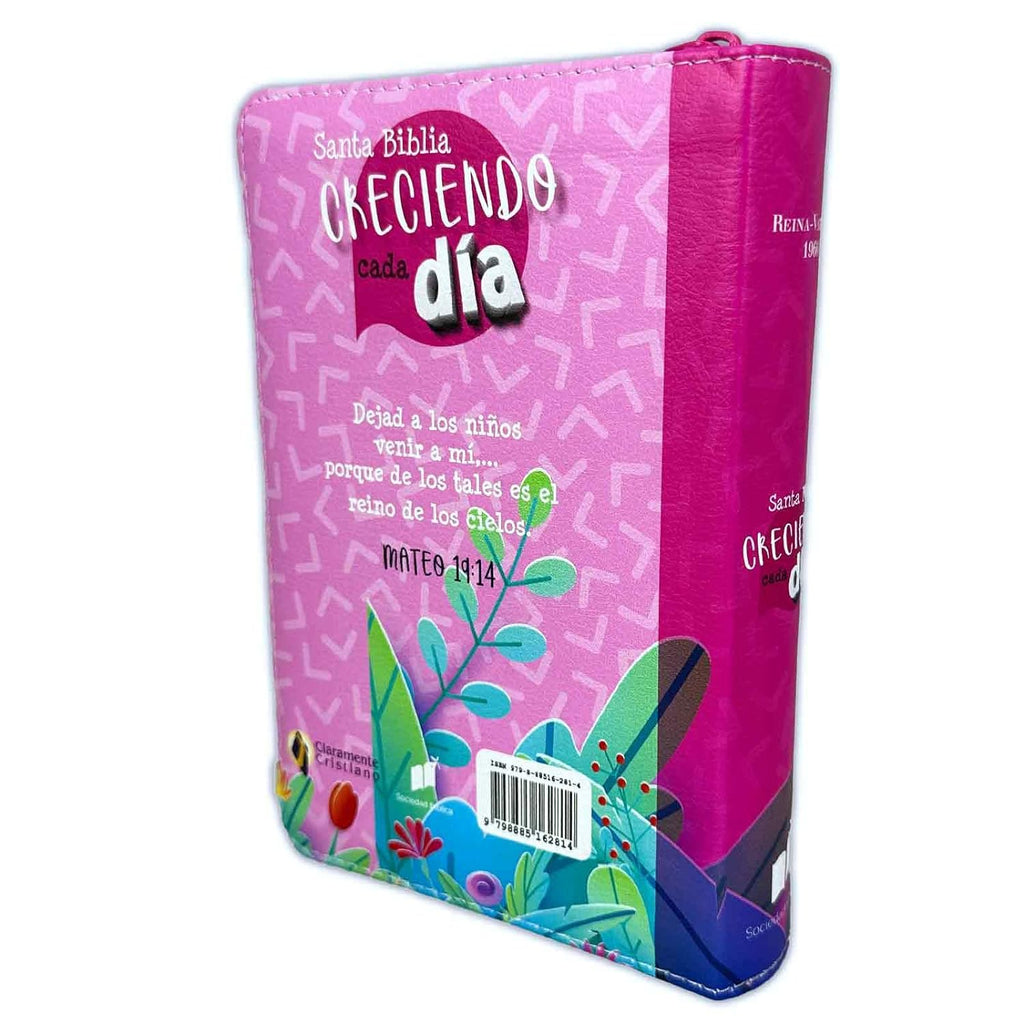 Biblia para Niñas Creciendo Cada Dia
