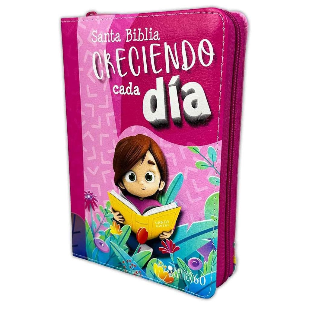 Biblia para Niñas Creciendo Cada Dia