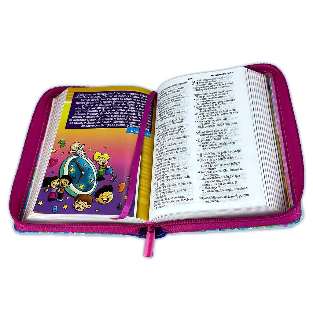 Biblia para Niñas Creciendo Cada Dia