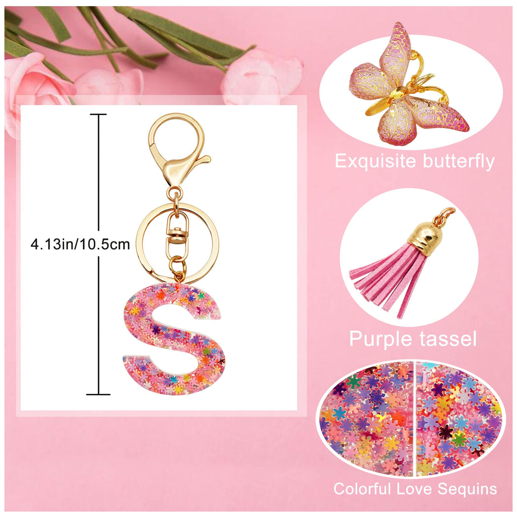 Hermoso Llavero con letra inicial