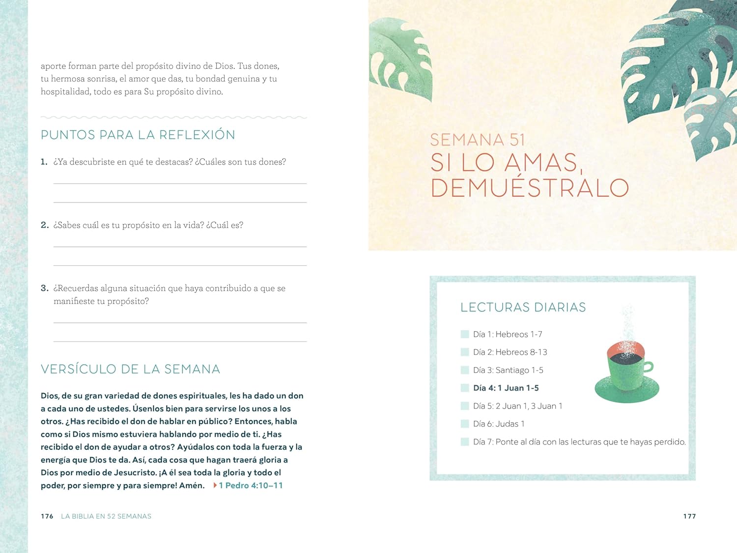 La Biblia en 52 semanas: Un estudio bíblico anual para la mujer