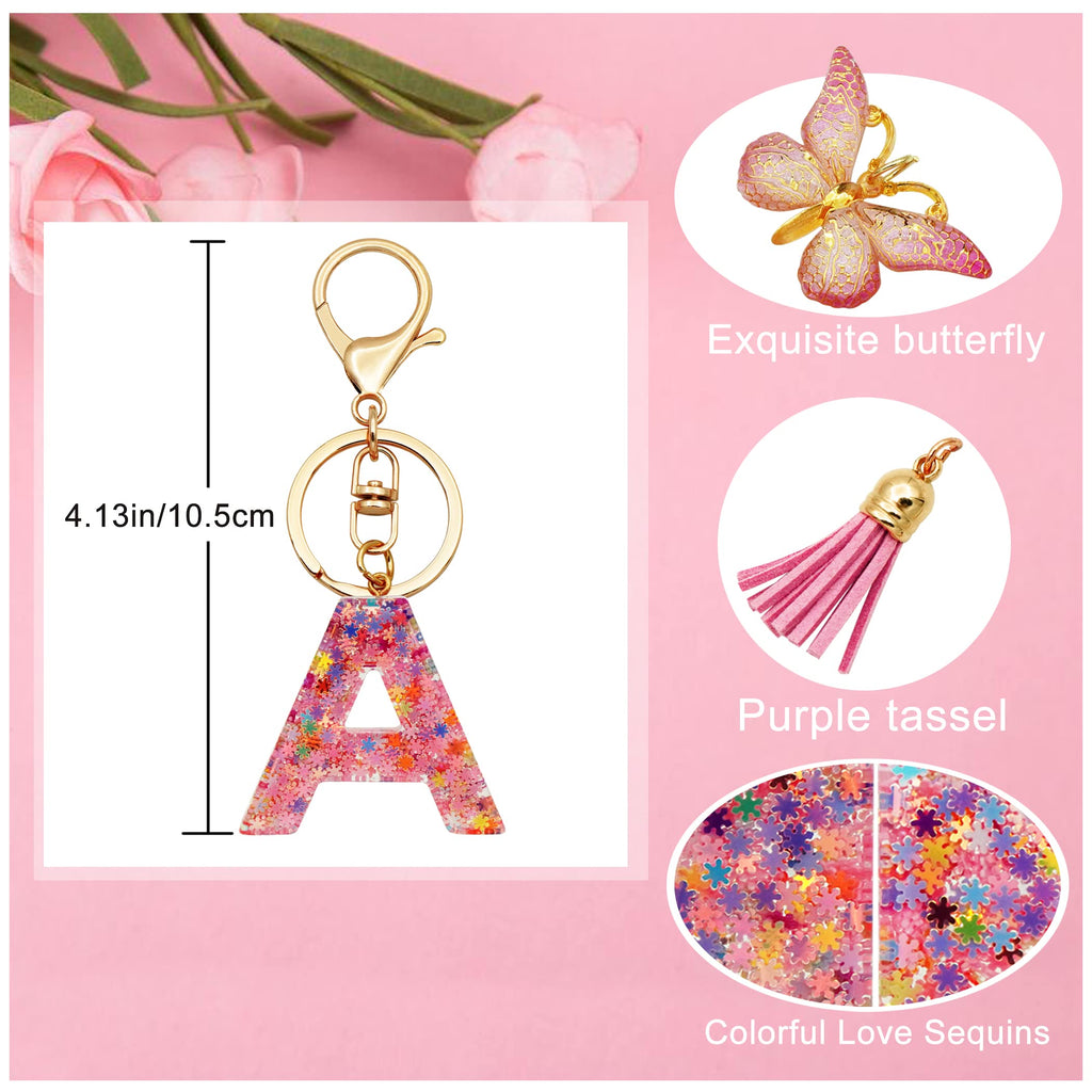 Hermoso Llavero con letra inicial