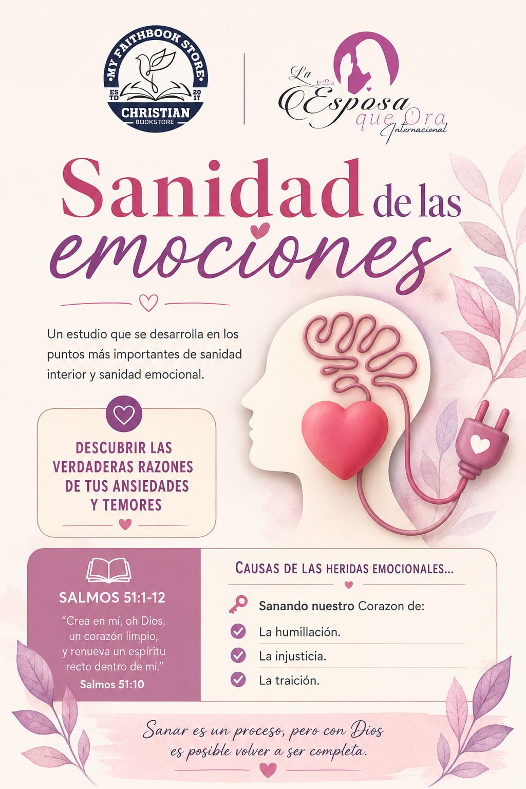 Sanidad de las Emociones: Un Encuentro con la Libertad