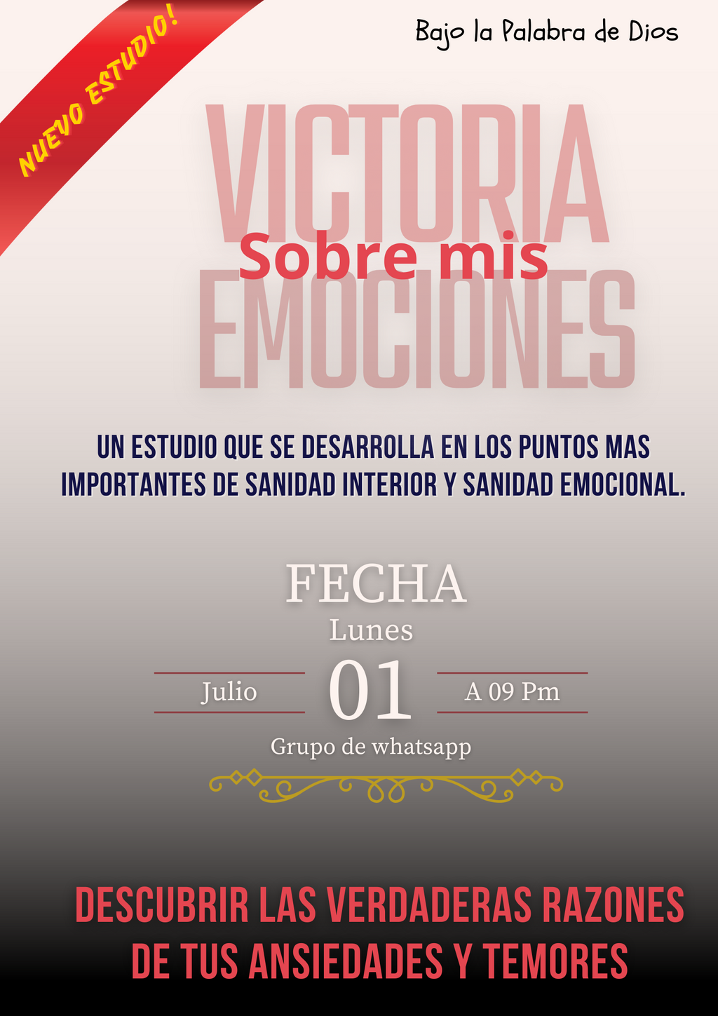 Gratis Estudio: Victoria sobre mis emociones - VISTAZO