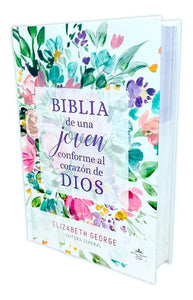 Paquete de Biblia de una joven conforme al corazón de Dios y libreta