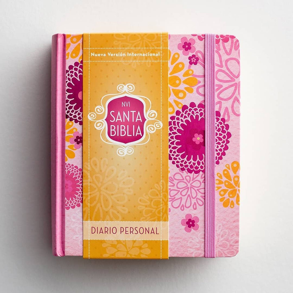 Santa Biblia, edición diario personal - Rosa