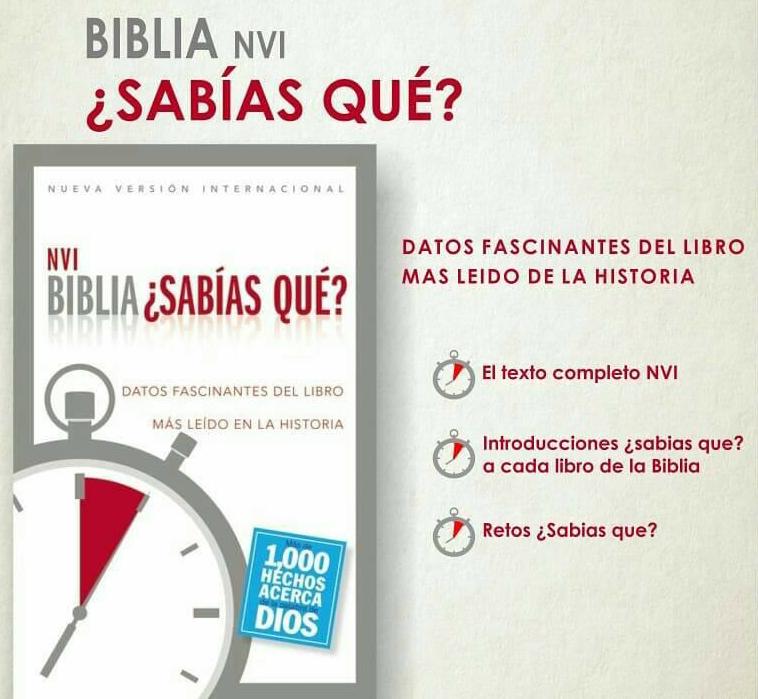 Biblia NVI ¿Sabías Qué? Enc. Rústica
