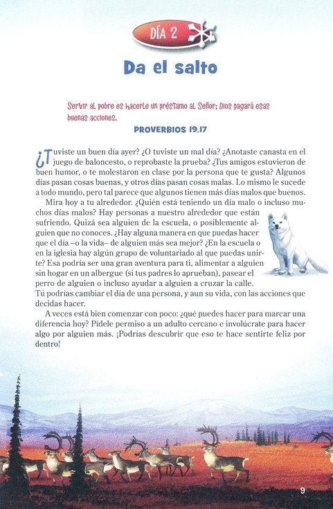 Devocionales de la Biblia Aventura