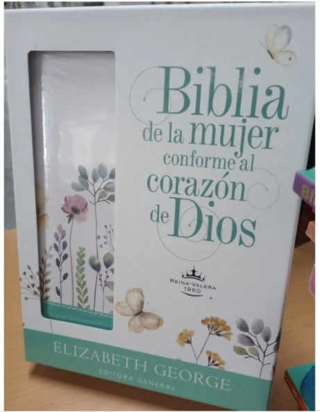 Biblia de la mujer conforme al corazón de Dios: Edición jardín