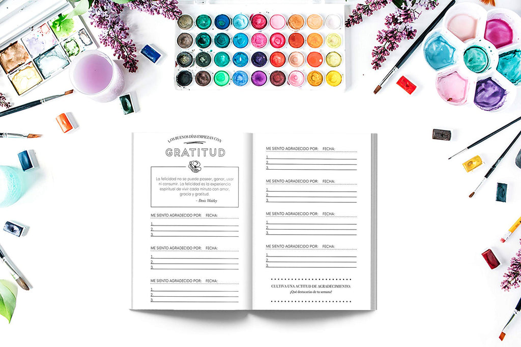Diario de gratitud: Cultiva una actitud de agradecimiento