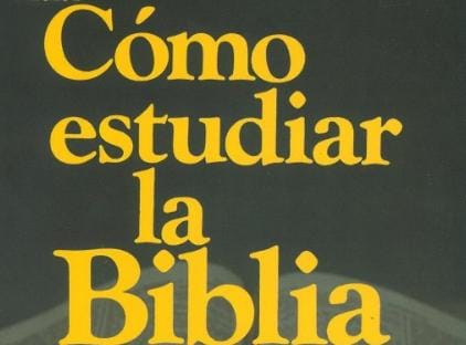 Como estudiar la biblia - Material GRATIS