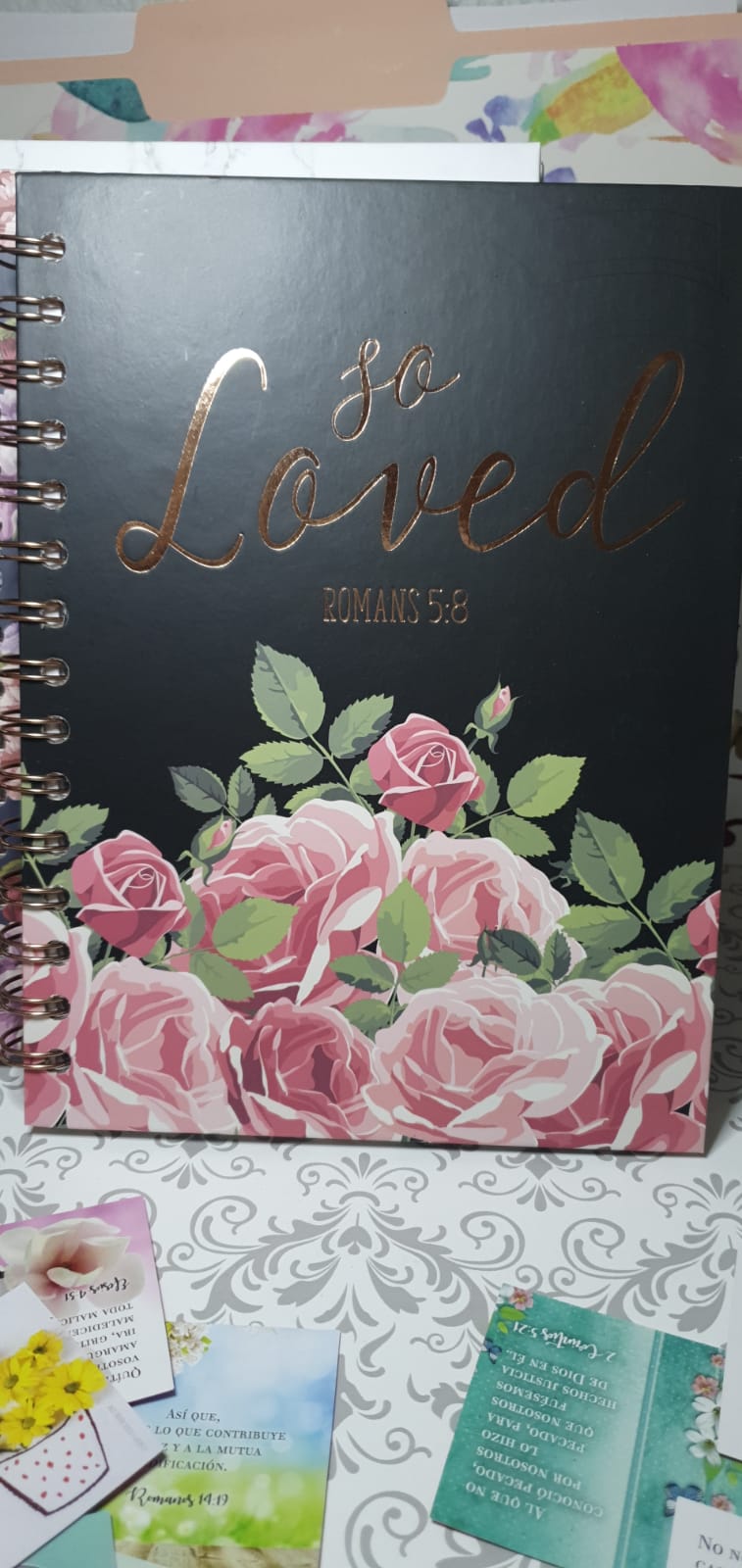 Libretas de apuntes, diario para oracion, estudio biblico, devocionales