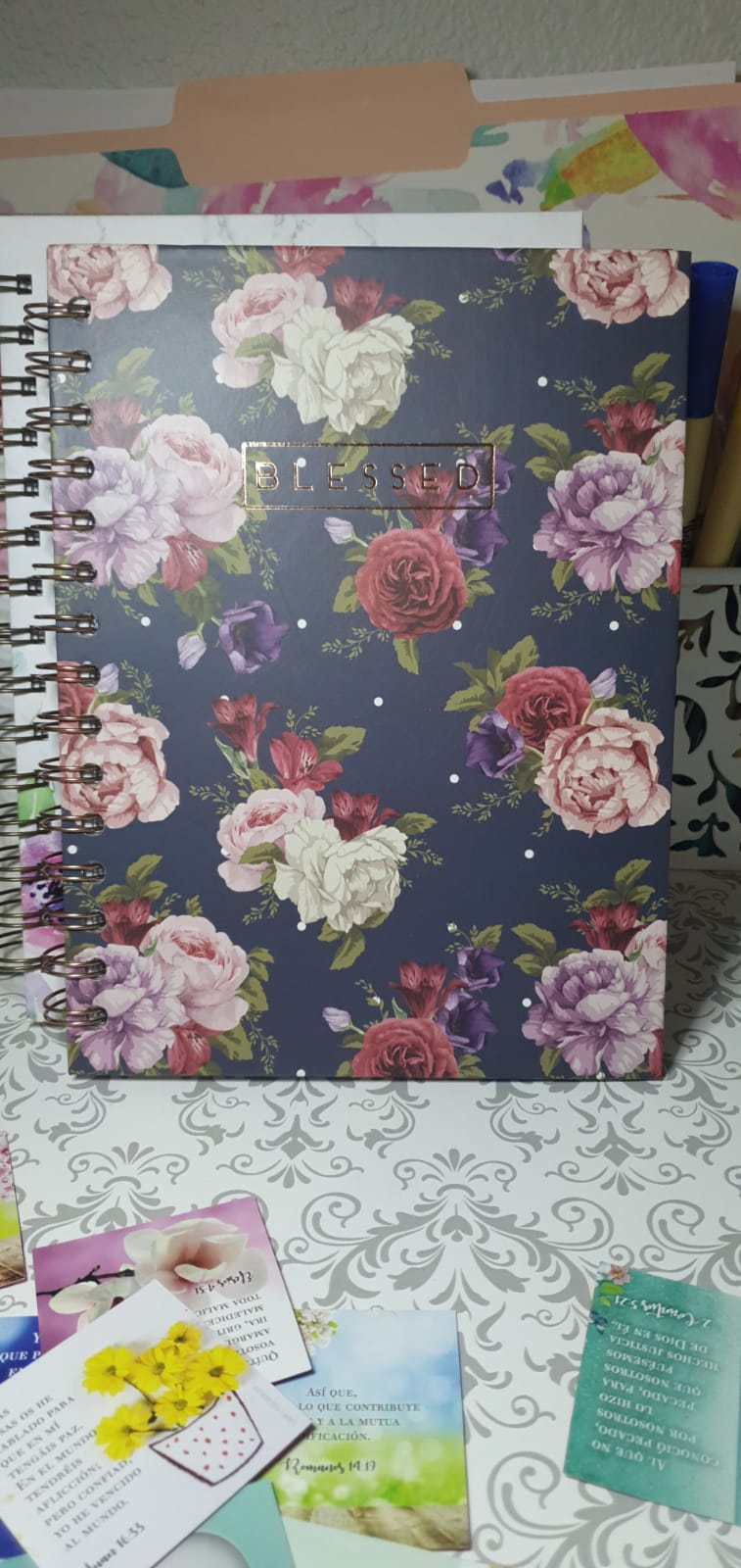 Libretas de apuntes, diario para oracion, estudio biblico, devocionales