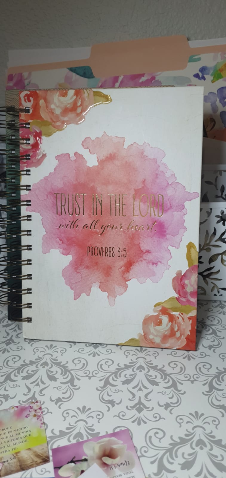 Libretas de apuntes, diario para oracion, estudio biblico, devocionales