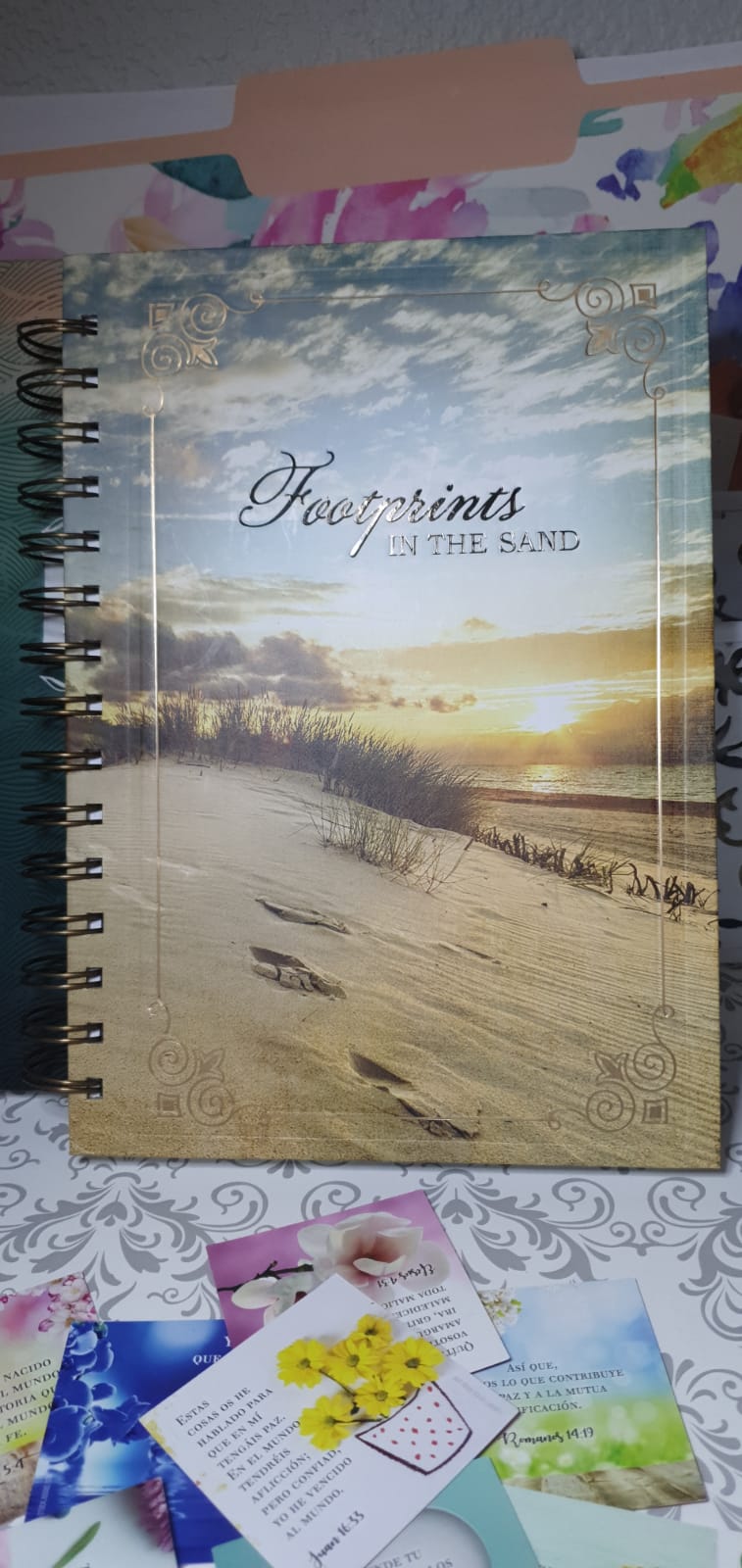 Libretas de apuntes, diario para oracion, estudio biblico, devocionales