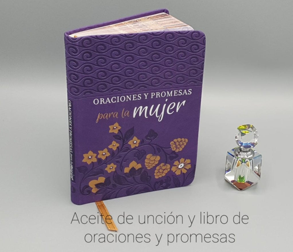 Oraciones Y Promesas Para La Mujer y aceite de uncion