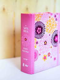 Santa Biblia, edición diario personal - Rosa