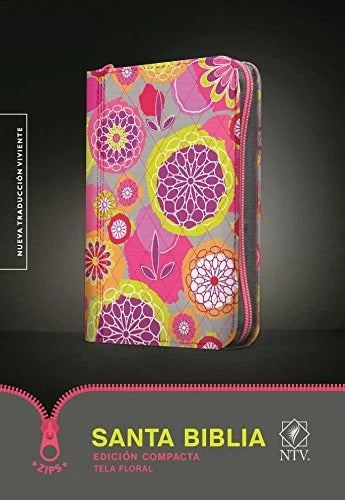 Santa Biblia NTV, Edición zíper, Jardín (Tela)