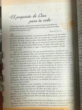 Load image into Gallery viewer, Biblia de promesas Inspira- Oro Rosado - Reina Valera 1960- Letra Grande
