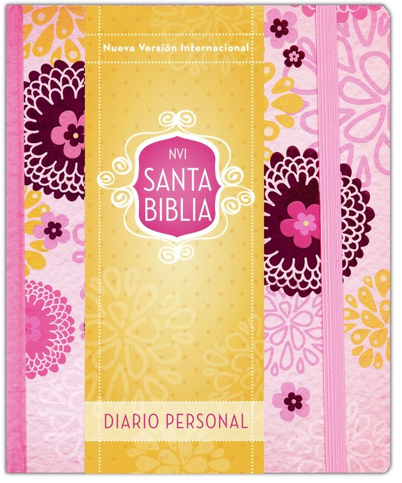 Santa Biblia, edición diario personal - Rosa